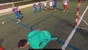 Messi & Co. spielen blind