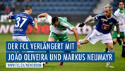 Luzern verlängert mit Neumayr & João Oliveira