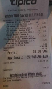 mega-wette ronaldo 600