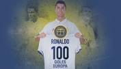 So feiert Ronaldo seinen Dreierpack in der Kabine