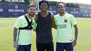 Ronaldinho ist zurück bei Barça