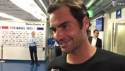 Roger Federer hält Laudatio für Bernhard Heusler