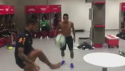 Brasil-Stars zaubern in der Kabine
