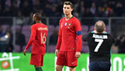 Ronaldo muss von Security-Leuten geschützt werden