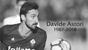 Trauerminute und Ehrentrikot für Davide Astori