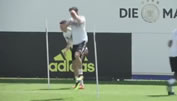 Deutsche Nationalspieler üben den Cristiano-Jubel
