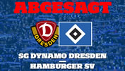 Dynamo Dresden gegen HSV wegen Grossdemo abgesagt