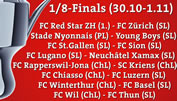 Cup-Achtelfinals: Das sind die Paarungen