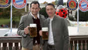FC Bayern: Getrübte Stimmung beim Wiesn-Besuch