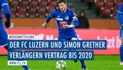 Simon Grether verlängert beim FC Luzern