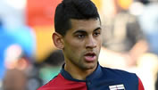 Cristian Romero zum Medizintest bei Juve