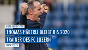 Offiziell: Thomas Häberli verlängert in Luzern
