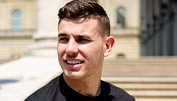 Lucas Hernandez trainiert bei Frankreich