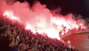 Wildes Belgrad-Derby: Auf Abstände wird gepfiffen
