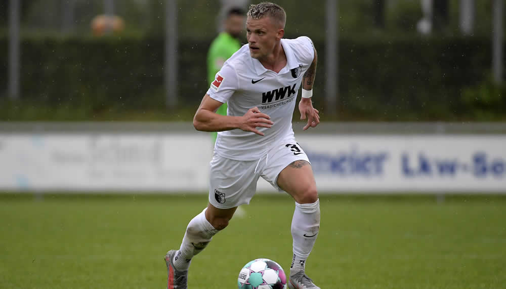Augsburg-Verteidiger Philipp Max unmittelbar vor Abgang