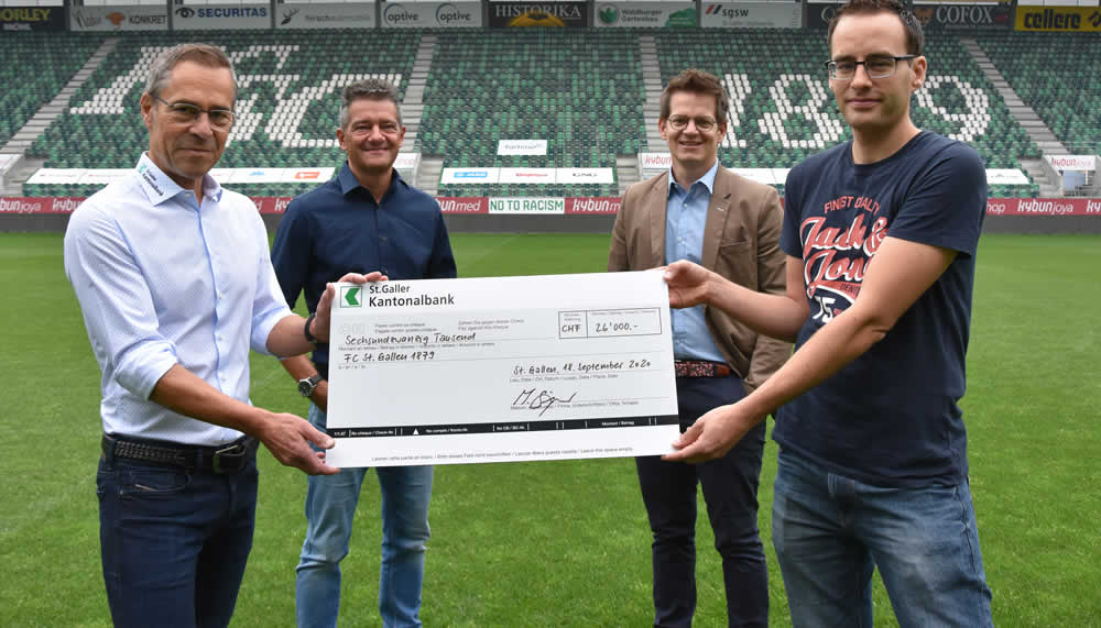 Fans spenden dem FC St. Gallen 26’000 Franken