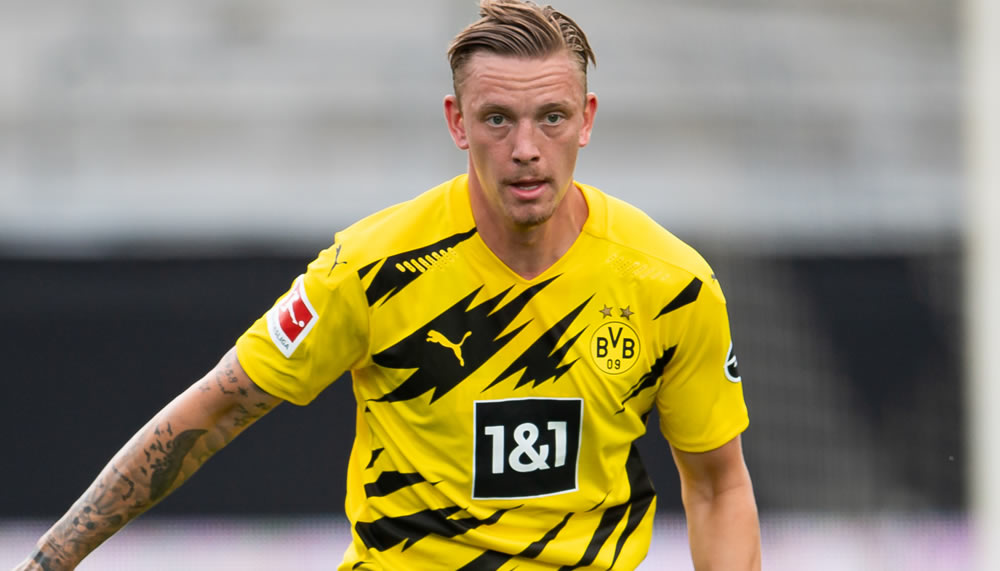 BVB-Profi Marius Wolf zum Medizintest in Köln