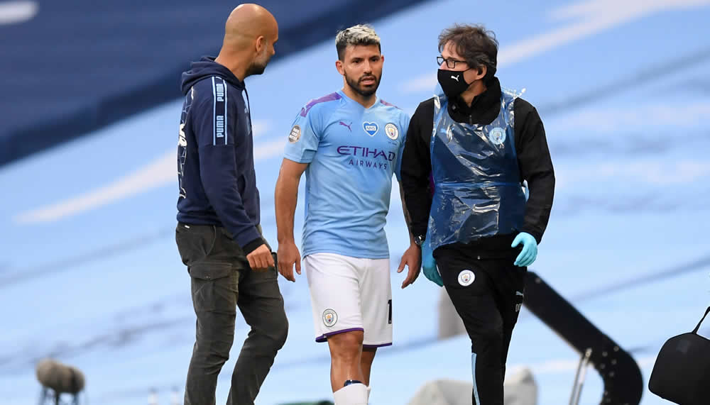 Nach OP: Guardiola berichtet über Agüeros Zustand