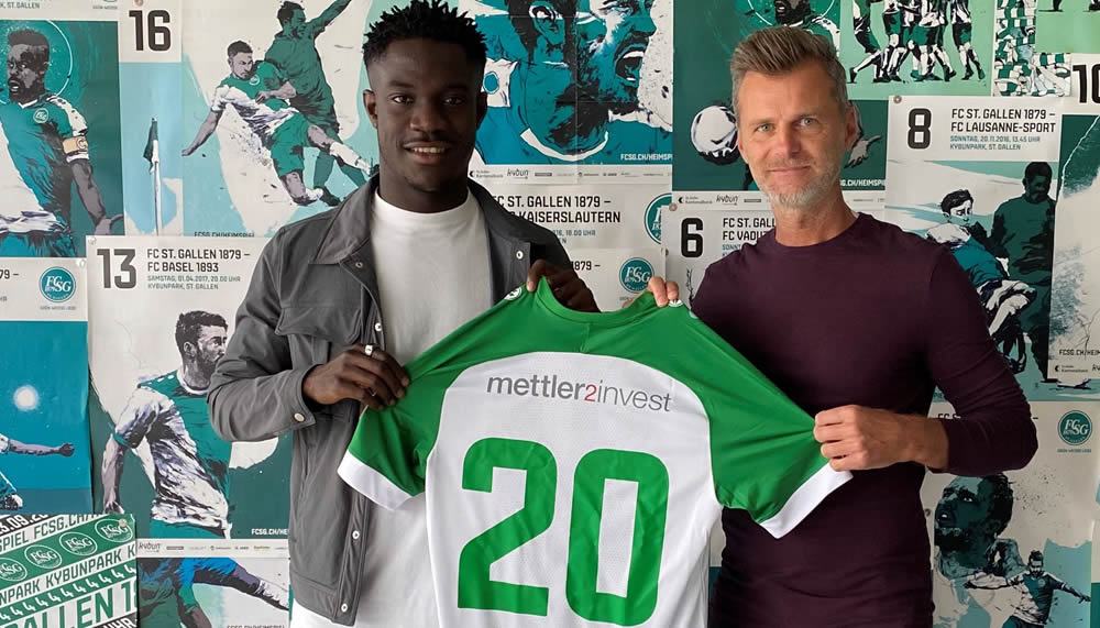 Der FC St. Gallen verpflichtet Thody Elié Youan