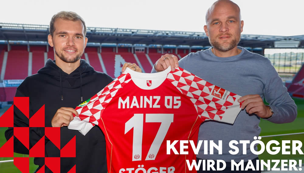 Mainz 05 nimmt Kevin Stöger unter Vertrag