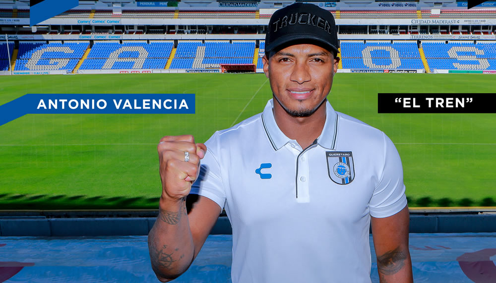 Ex-United-Star Valencia kommt in Mexiko unter
