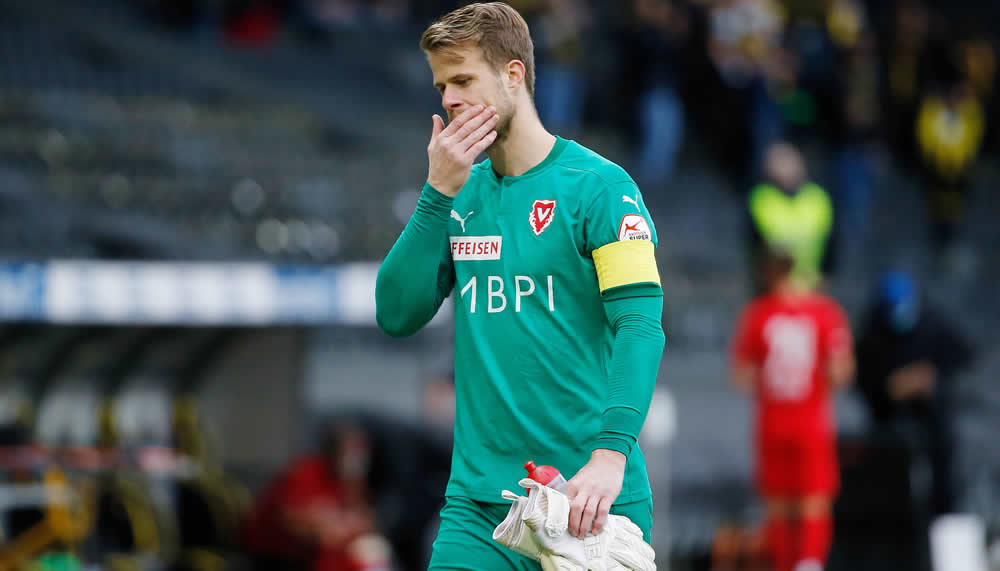 Vaduz-Goalie Büchel spielt trotz positivem Coronatest