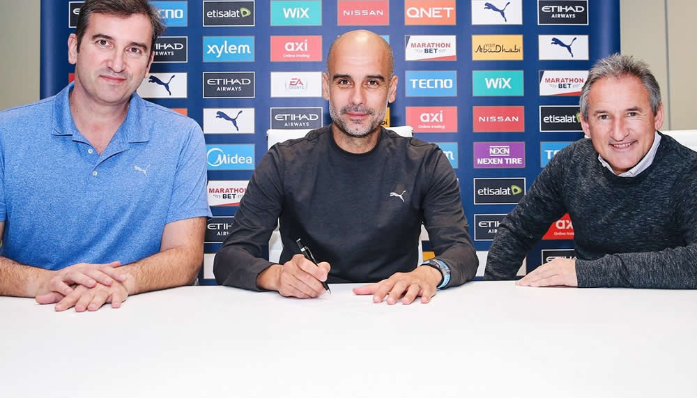 Bestätigung: Pep Guardiola verlängert bei ManCity