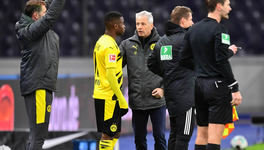 Moukoko knackt Bundesliga-Rekord bei Haaland-Show