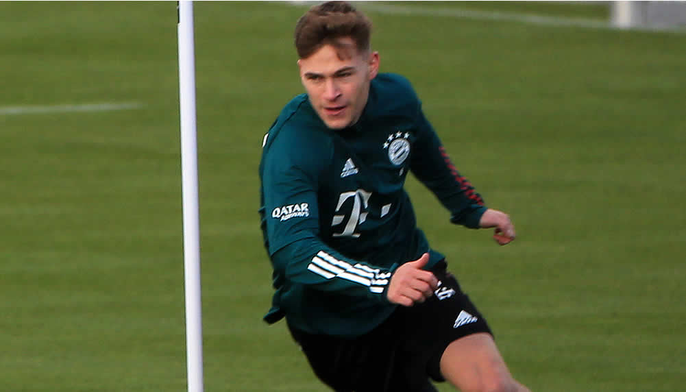 Joshua Kimmich kehrt ins Mannschaftstraining zurück