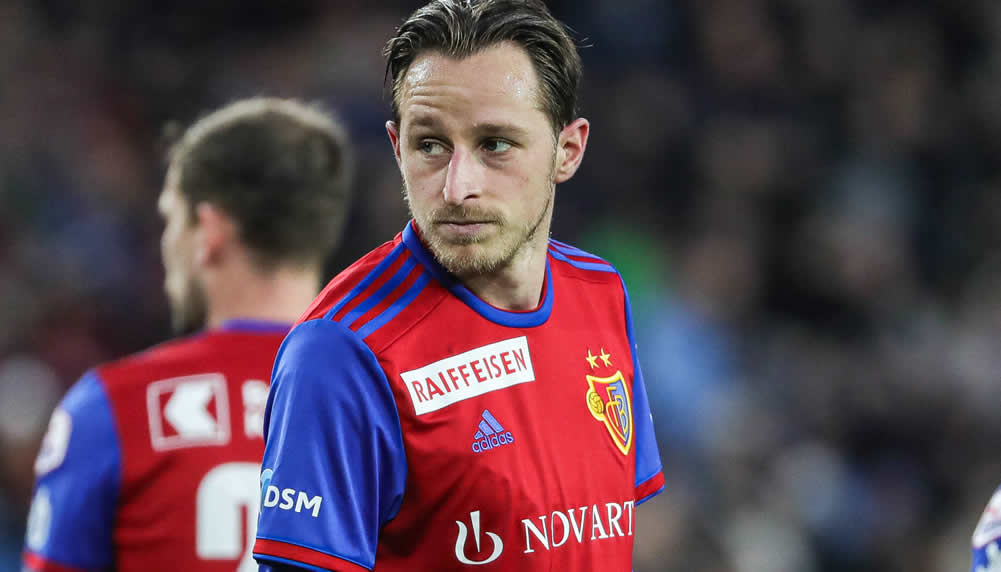 Luca Zuffi wird seinen Vertrag beim FC Basel verlängern