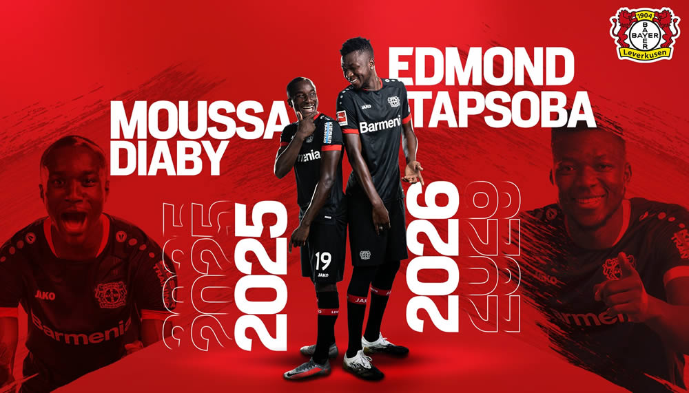Perfekt: Diaby & Tapsoba verlängert in Leverkusen