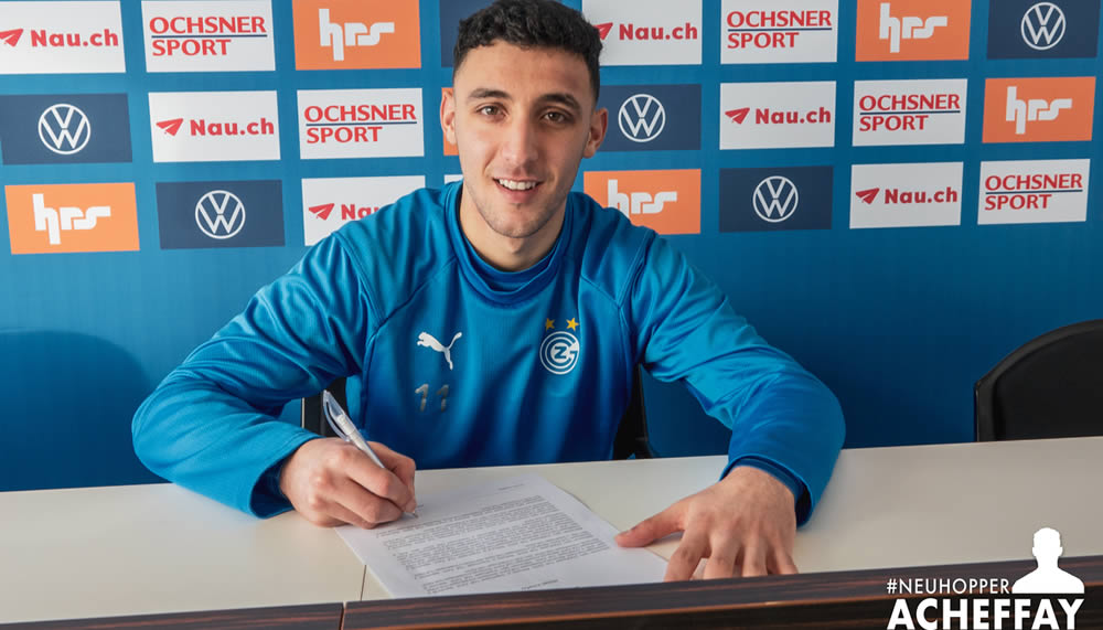 Neuzugang bei GC: Hicham Acheffay unterschreibt
