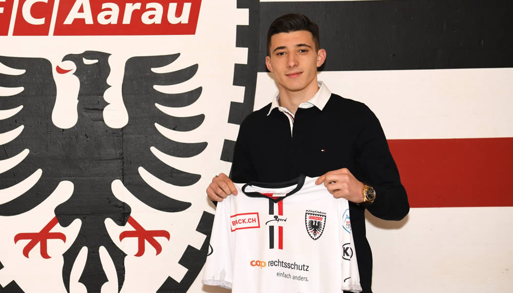 Neuzugang bei Aarau: Milot Avdyli unterschreibt
