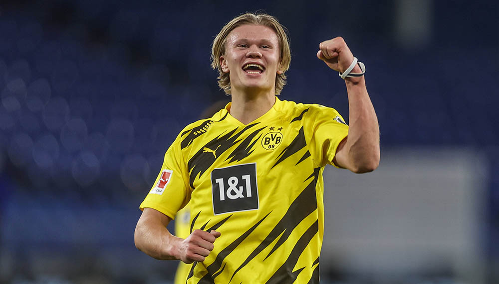 Beim BVB gibt es gute Nachrichten von Erling Haaland