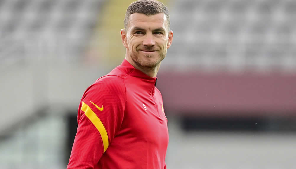 Die AS Roma lässt Edin Dzeko im Sommer ziehen