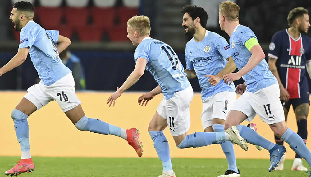 ManCity schafft in Paris eine spektakuläre Wende