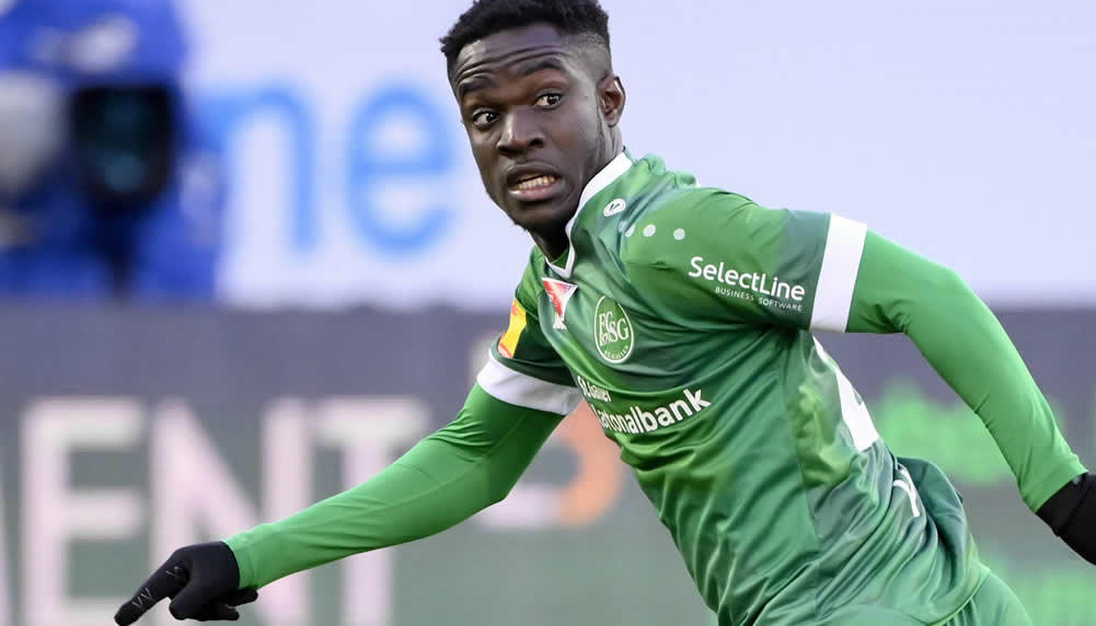 Der FC St. Gallen zieht die Option bei Thody Élie Youan