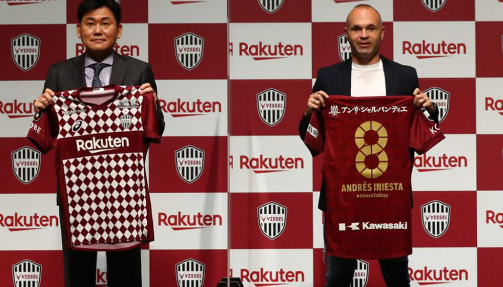 Perfekt: Andrés Iniesta verlängert am 37. Geburtstag bei Vissel Kobe