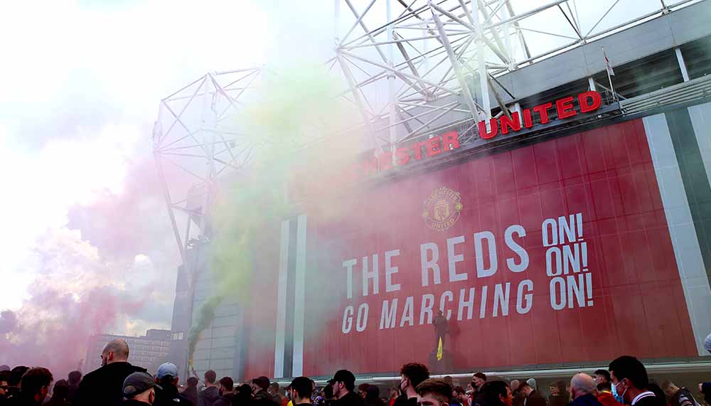 Proteste im Old Trafford: ManUtd vs. Liverpool verschoben