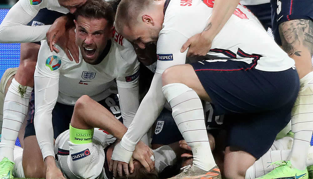Jubel im Wembley: England zieht ins EM-Finale ein