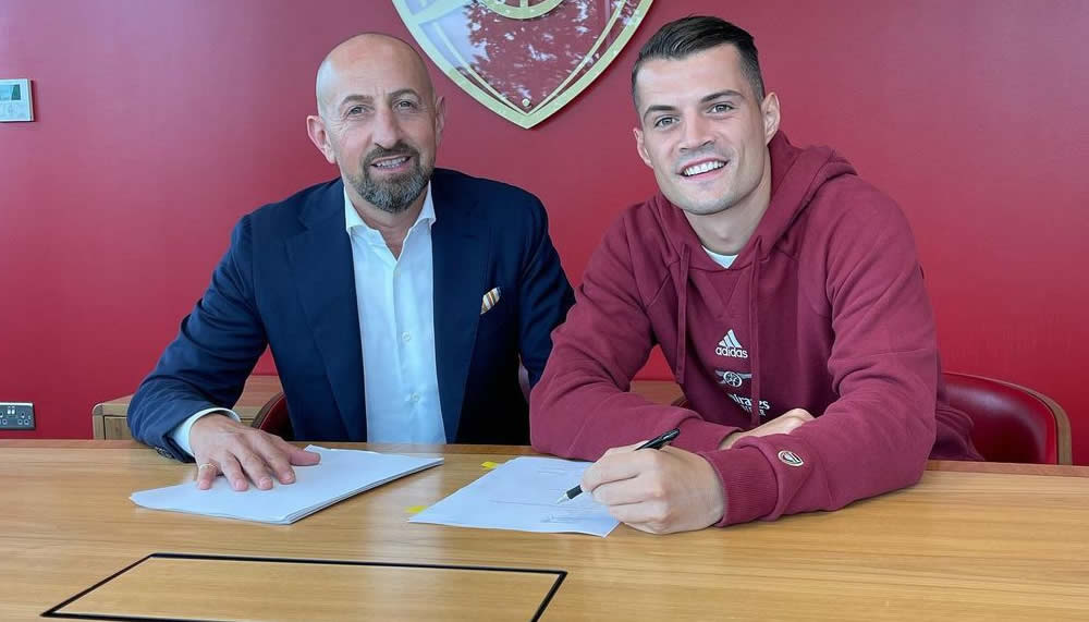 Bestätigt: Hier unterschreibt Granit Xhaka seinen neuen Vertrag bei Arsenal