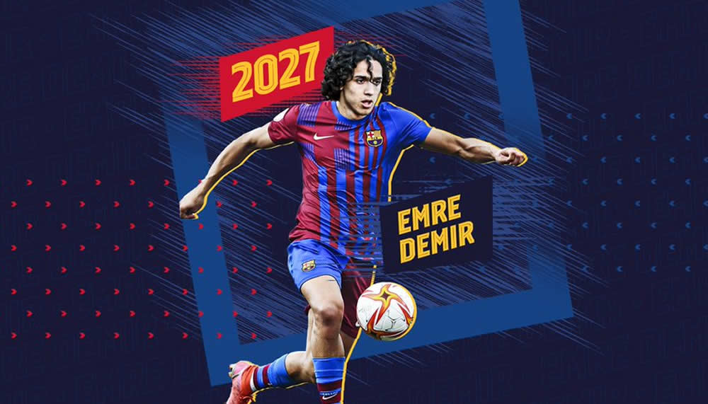Der FC Barcelona sichert sich das türkische Supertalent Emre Demir