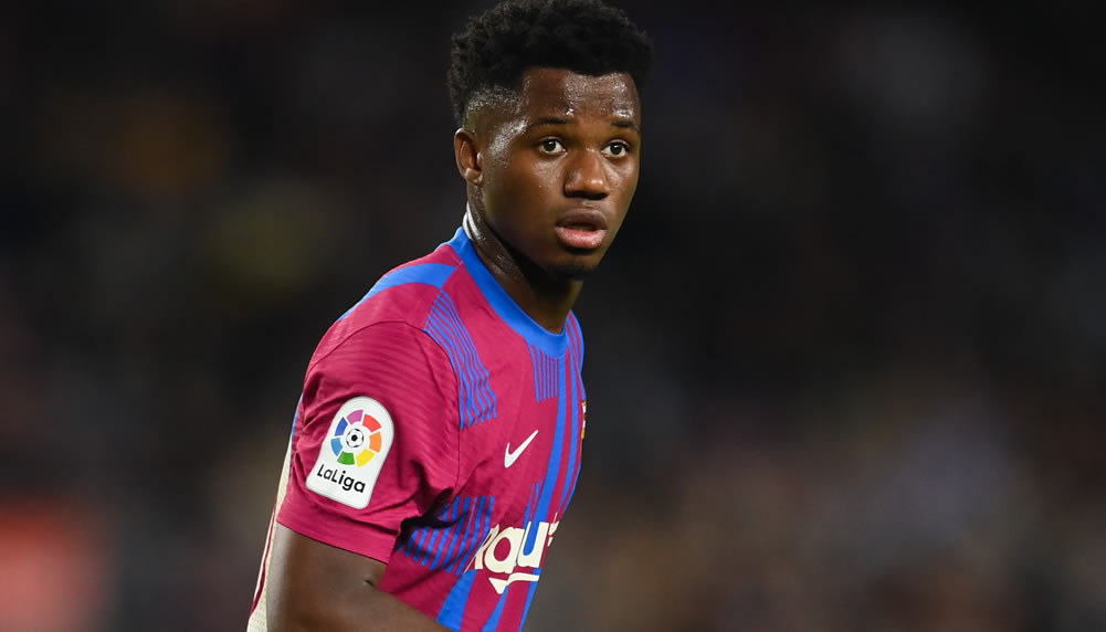Barça bestätigt die Vertragsverlängerung mit Ansu Fati