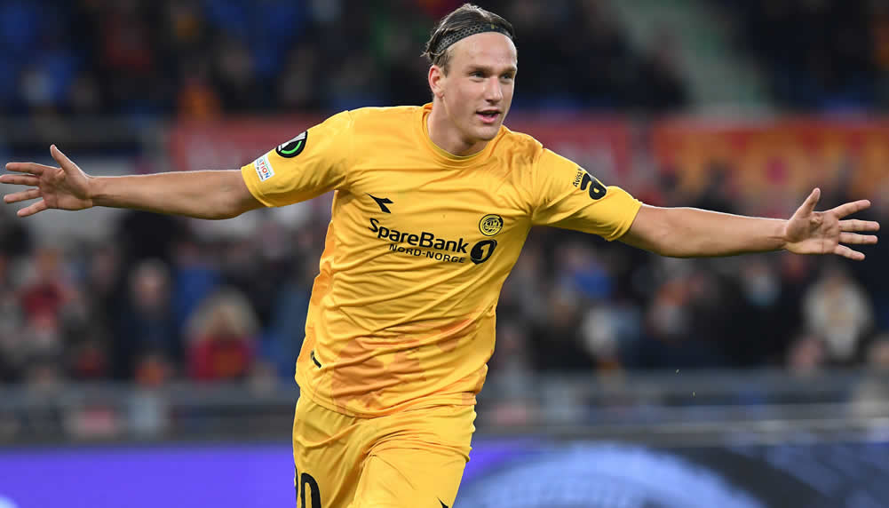 AS Roma blickt nach Conference Duellen auf einen Bodø/Glimt-Stürmer