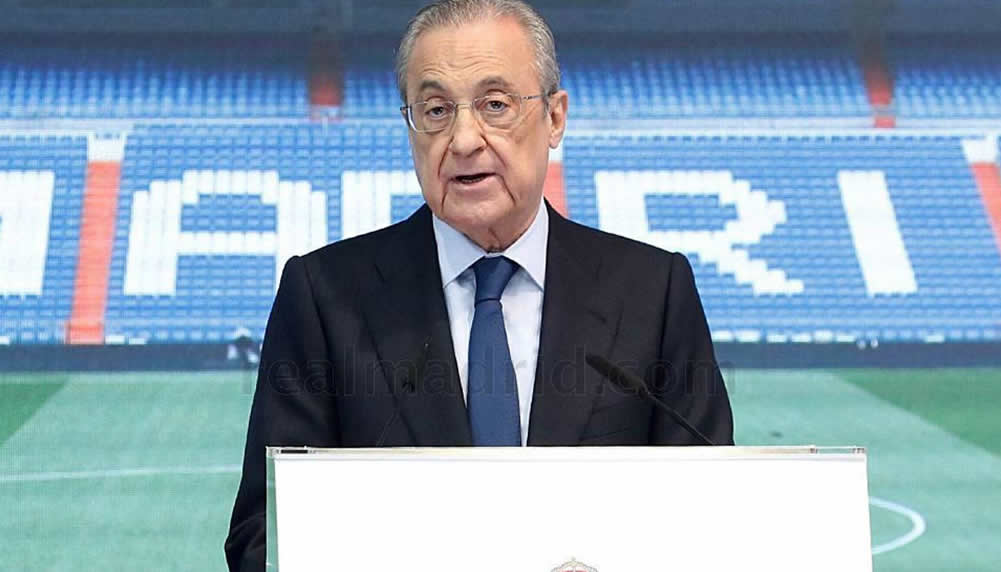Real-Präsident Florentino Perez spricht über den Mbappé-Transfer
