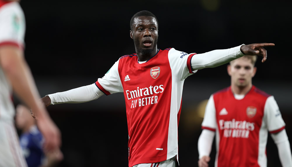 Pepe-Abgang für Mikel Arteta kein Thema