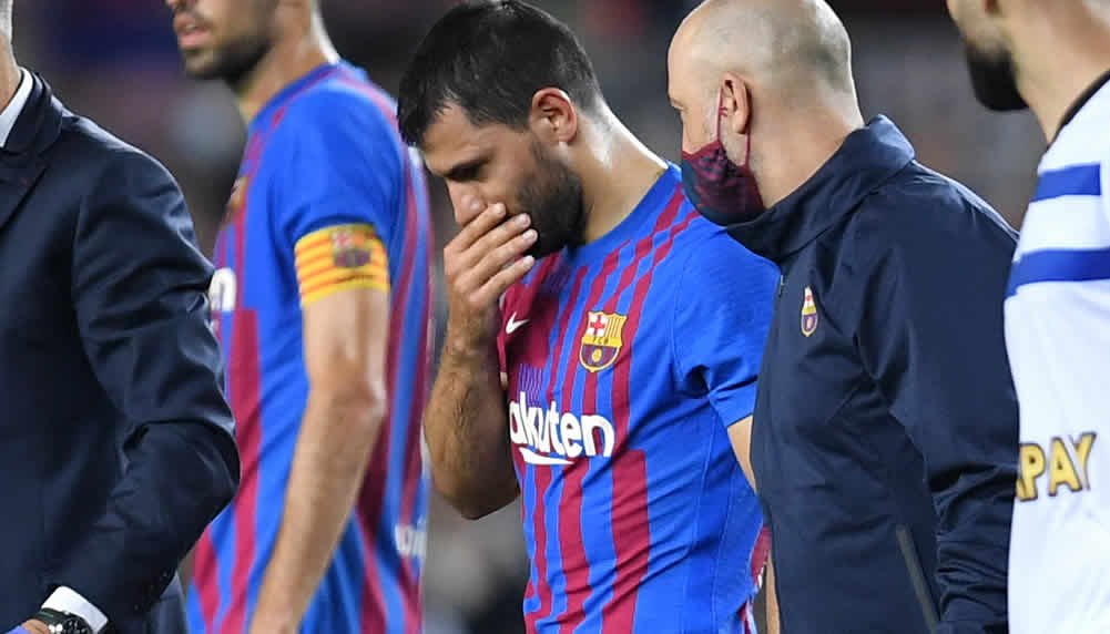 Sergio Agüero muss wegen Herzproblemen lange pausieren