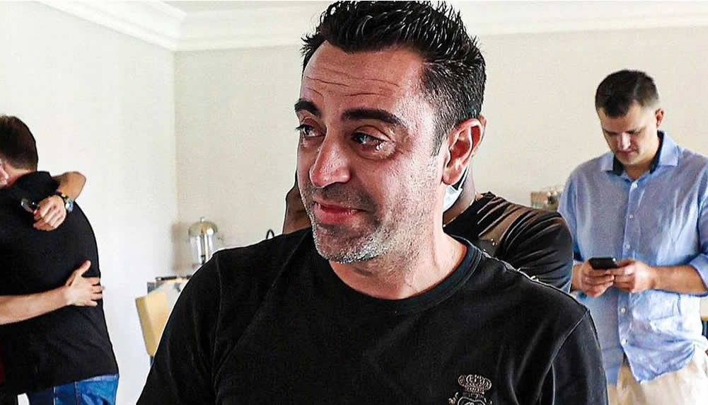 Xavi verlässt Al-Sadd unter Tränen