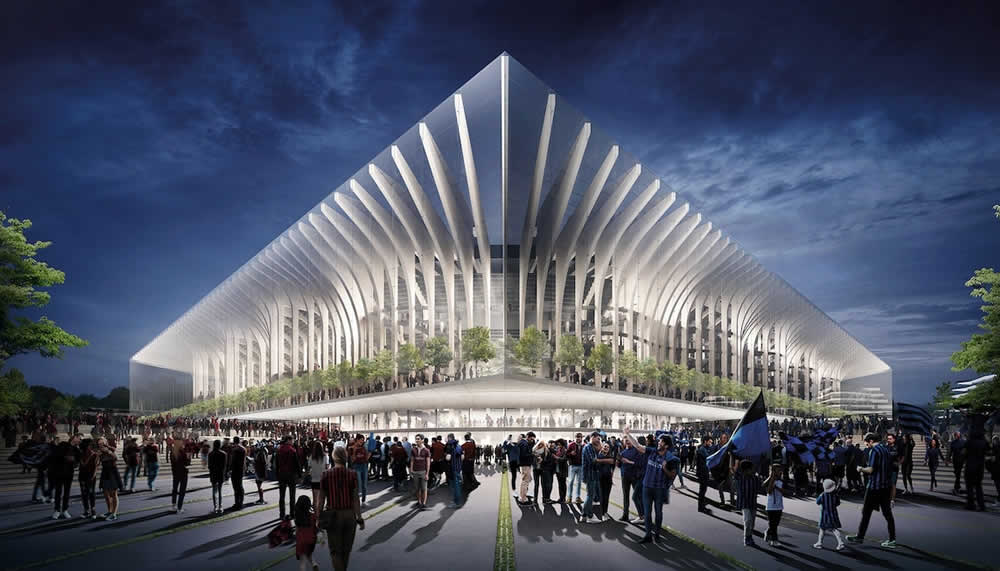 Das neue San Siro-Stadion nimmt die nächste wichtige Hürde
