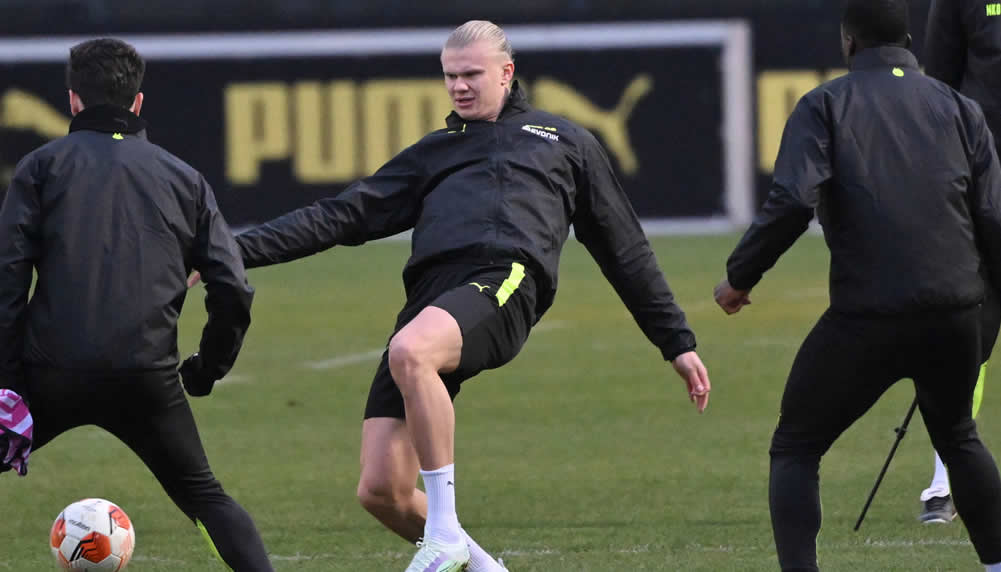 Comeback rückt näher: Erling Haaland ist zurück im Mannschaftstraining